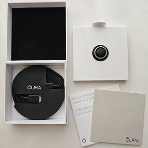 Oura Ring Gen3 Horizon Rose Gold size 7